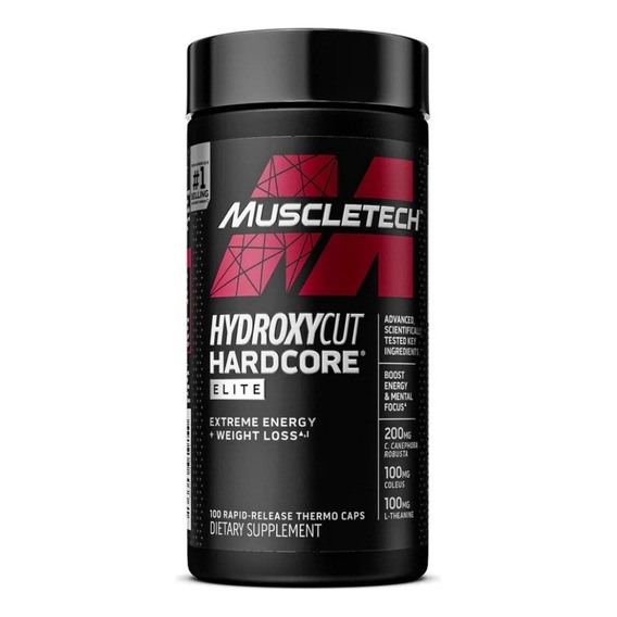 Hydroxycut Hardcore Elite (nueva Formul - L a $1035