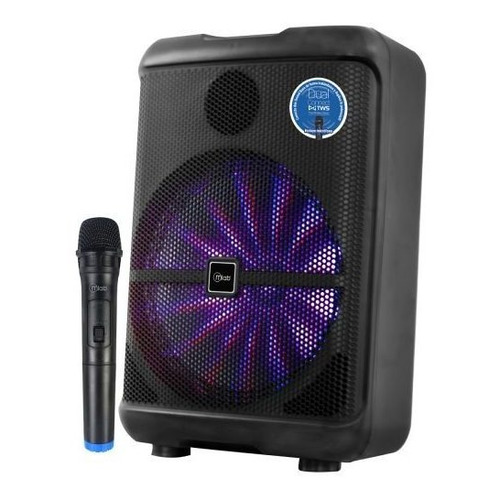 Parlante Mlab Sound Bass 12 Pulgadas Tws Bluetooth Negro