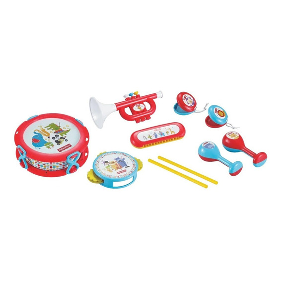 Banda Musical De 10 Piezas Fisher Price