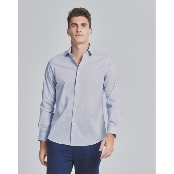 Camisa Maria, Slim Fit, Hombre, 100% Algodón, Cuadros Equus