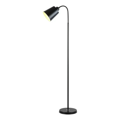 Lampara Febo Metal Flexible Negra Apto Led E27 Ldh201-n Ld Negro