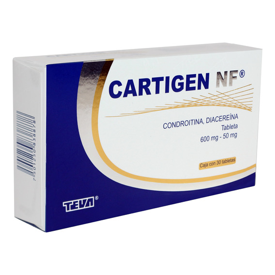 Cartigen Nf 600/50mg Tabletas 30