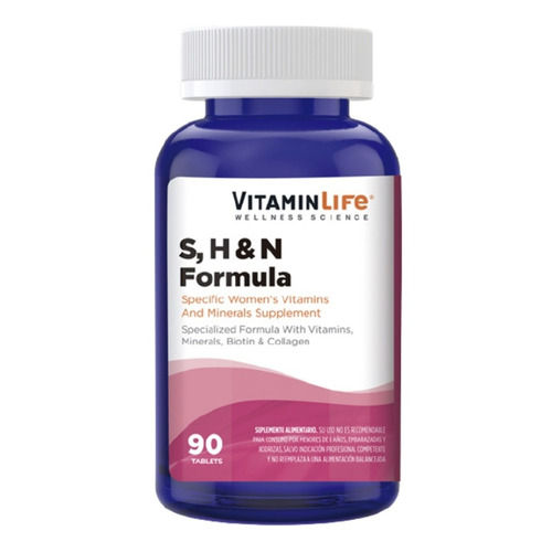 Suplemento Formula S, H & N Vitamin Life 90 Tabletas