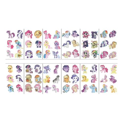 HOWAF Tatuajes Temporales De Unicornio | 25 Hojas Para Niñas Y Niños | Resistentes Al Agua Y Fáciles De Quitar