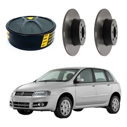  Disco Freio Traseiro Stilo 1.8 2003 A 2011