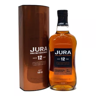 Whisky Single Malt Jura  12 Años 40% Abv Origen Escocia.