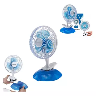 Mini Ventilador Silencioso Portátil Mesa 110/220 De Tomada 110v