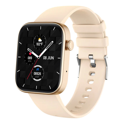 Reloj inteligente Smartwatch Colmi P71 Call Bt 5.1 con pantalla de 1,9 pulgadas, color dorado
