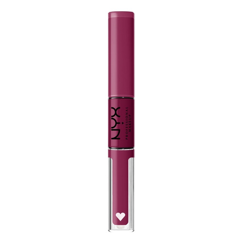 Labial Líquido Nyx Shine Loud Vegano De Larga Duración Acabado Perlado Color IN CHARGE