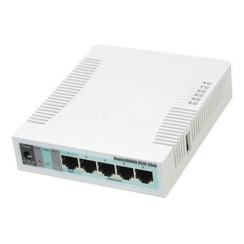 Access point MikroTik RouterBOARD RB951G-2HnD GIGA 951G blanco 100V/240V