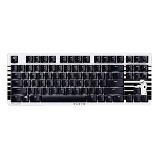 Teclado Gamer Razer Blackwidow Lite Qwerty Inglés Us Color Stormtrooper Edition Con Luz Blanca