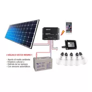 ¡ Fácil Hágalo Usted Mismo! Kit Planta Energía Solar Luz Led