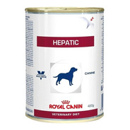 Alimento Royal Canin Veterinary Diet Canine Hepatic Para Cachorro Adulto De Raça Pequena, Média E Grande Sabor Mix Em Lata De 420g