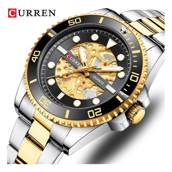 Reloj pulsera Curren CR 8412, para hombre color