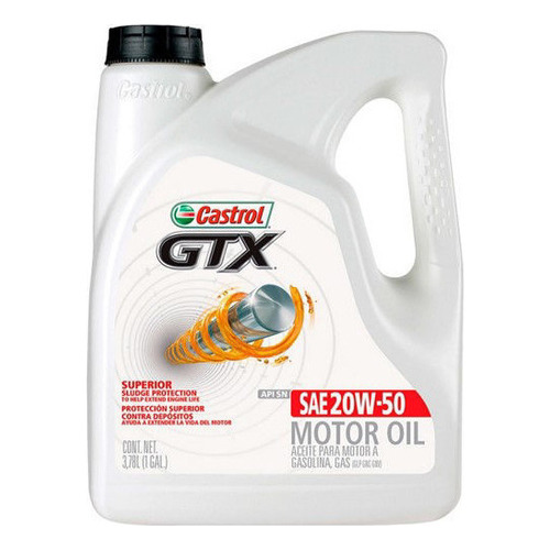 Aceite Mineral Gtx Castrol 20w50 3.71 Galon