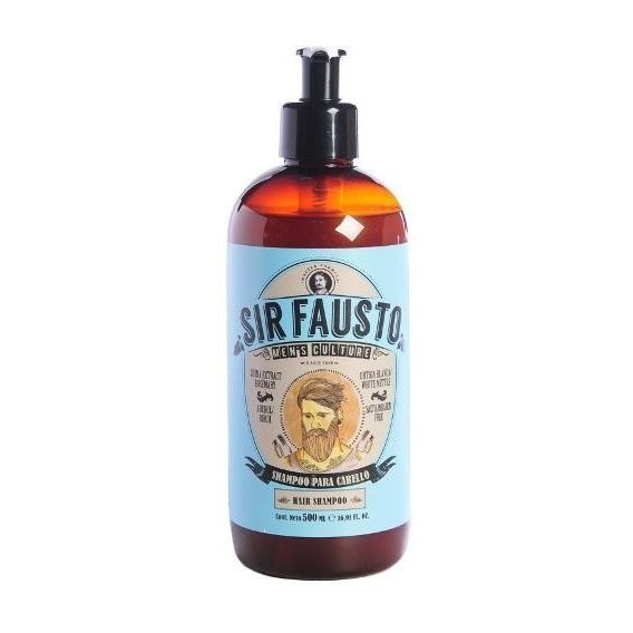 Sir Fausto Men´s Shampoo Engrosador Sin Sulfato 500ml 6c