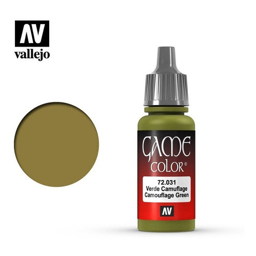 Game Color 17ml.031-verde Camuflaje Color 72031 VERDE CAMUFLAJE-CAMOUFLAGE GREEN