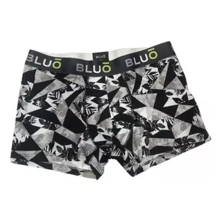 Pack X6 Boxer Algodón Y Lycra  Estampados Bluo - 23002