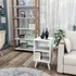 Mesa De Luz / Auxiliar / De Arrime Retro Living Dormitorio Color Blanco