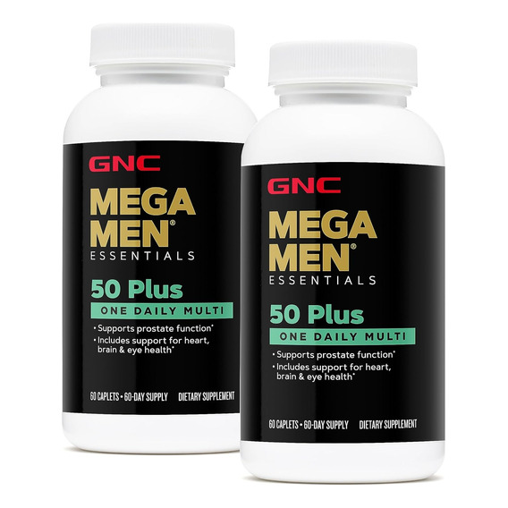 Multi Vitamina Mega Men 50 Plus - Envase De 120 Caps 