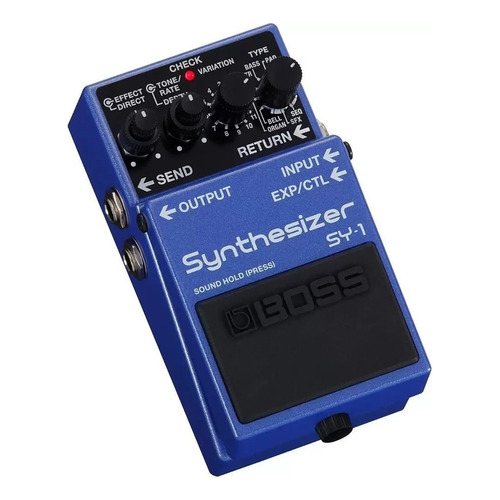 Pedal de efecto Boss Synthesizer SY-1  azul
