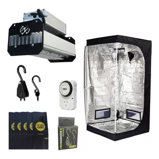 Combo Profesional Kit Indoor Led Carpa 80x80 + Gs Mx50 Acces