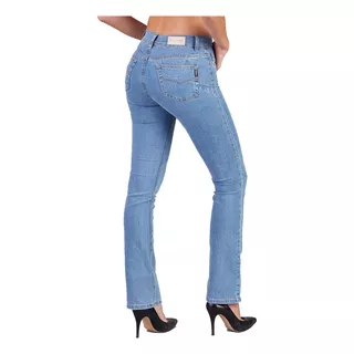 Oggi Jeans - Mujer Pantalon Yess Slub Sky