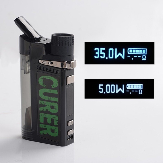 Vaporizador Lqt Curer 3 En 1 (ceras, Eliquid, Hierva Seca) 