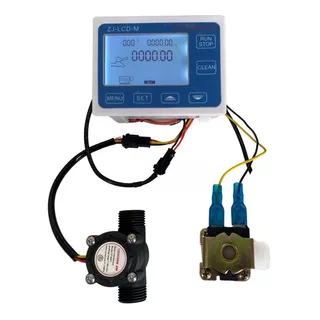 Medidor Dosador De Vazão + Sensor Fluxo 1/2 + Solenoide