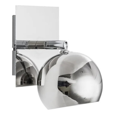 Aplique Alyssa Bocha Ø9cm 1xg9 Cromo 1870/1a Movil Cromo