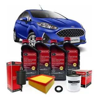 Kit Troca Motorcraft 5w30 Ford New Fiesta 1.5 1.6 Após 2014