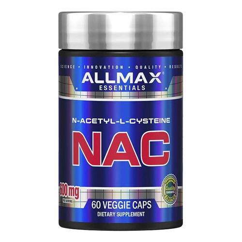 Allmax Nac (n-acetil-l-cisteina) 600 Mg 60 Capsulas Sabor Sin sabor