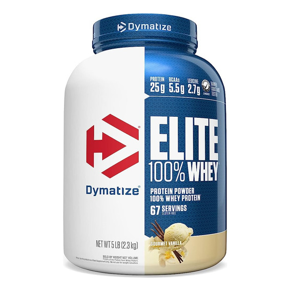 Proteina Elite 100% Whey Dymatize Gourmet Vanilla 2.3 Kg