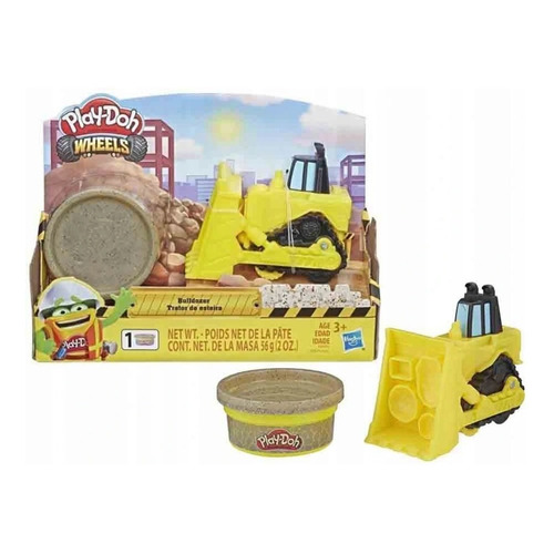 Bulldozer Play Doh Wheels Vehículo Hasbro Excavadora Niños
