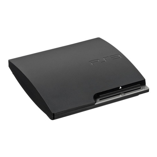 Sony PlayStation 3 Slim 120GB Standard  color charcoal black 2010