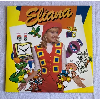 Lp Eliana - Olha O Passarinho. C/encarte E Adesivos Ano 1985