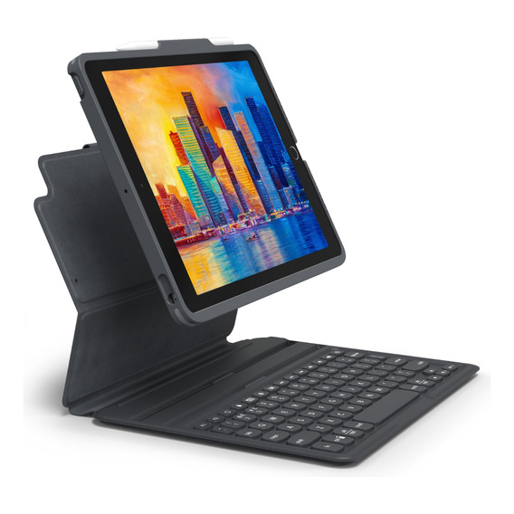 Funda Con Teclado Pro Keys Para iPad 10.2 Zagg