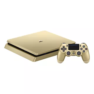 Sony Playstation 4 Slim 1tb Gold Limited Edition Color  Gold