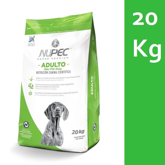 Nupec 20kg Alimento Perro Croqueta Adultos Envío Gratis