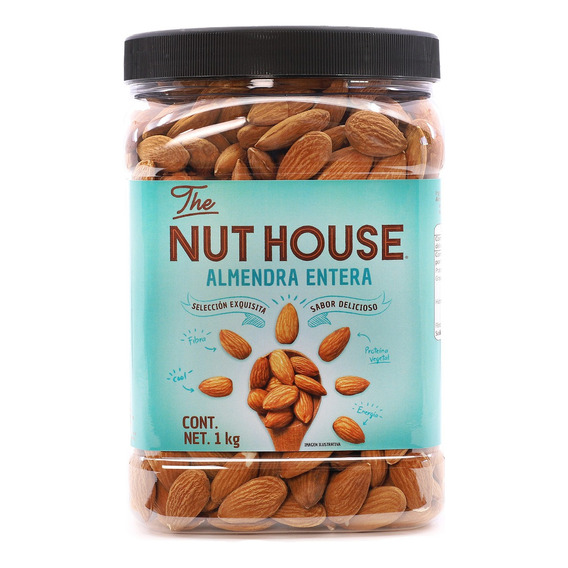 The Nut House - Almendra Entera Natural - 1kg