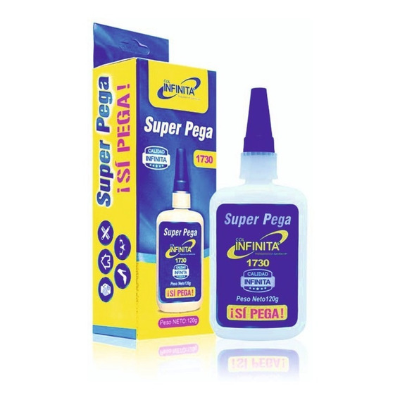 Pegante Instantaneo Fuerte Super Pega Original 120 Gramos