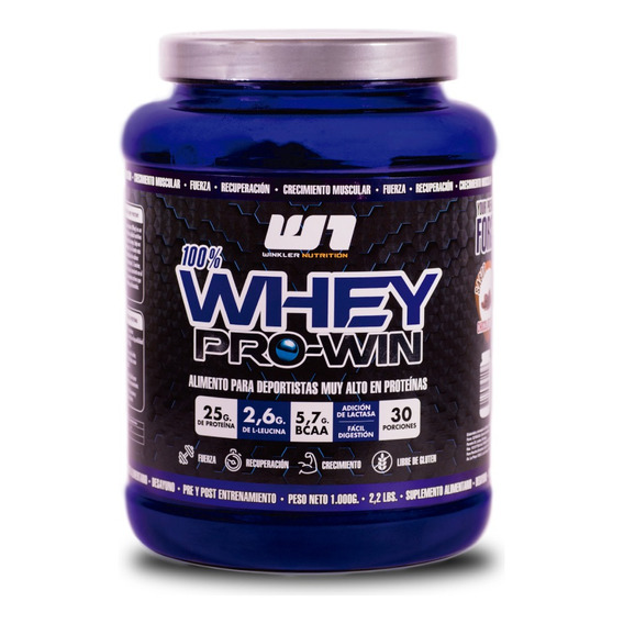 Proteina Whey Pro Win 1 Kg. Winkler Nutrition