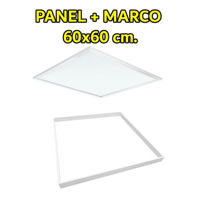 Plafón Led 45w Luz Desing 60x60cm