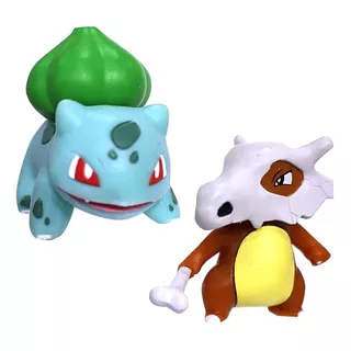 Pokemon Bulbasaur + Cubone Battle Figure Wicked Cool Toys