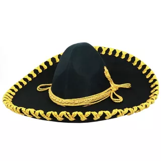 Sombrero Charro Unisex Mariachi Jaripeo Dorado 100% Mexicano
