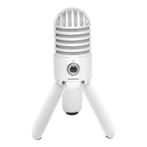 Micrófono Samson Meteor Mic Condensador Cardioide color white