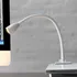 Lampara Mesa Con Pinza Clip Negra O Blanca - Calidad Unilux Estructura Blanco Blanco