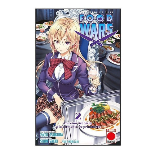 Food Wars Nº 2, De Yuto Tsukuda. Editorial Panini Manga, Tapa Blanda En Español