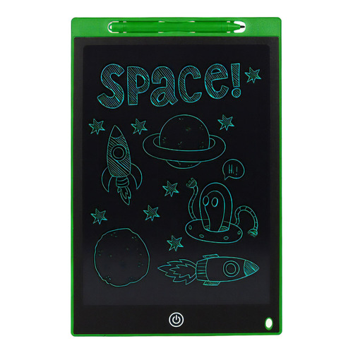 Tablero Mágico Tablero De Notas Lcd Dibujo Y Escritura Color Verde