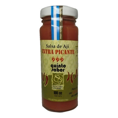 Salsa De Aji Extra Picante 100cc Quinto Sabor